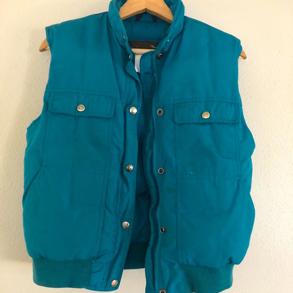Vintage Puff vest! Favorite hiking vest